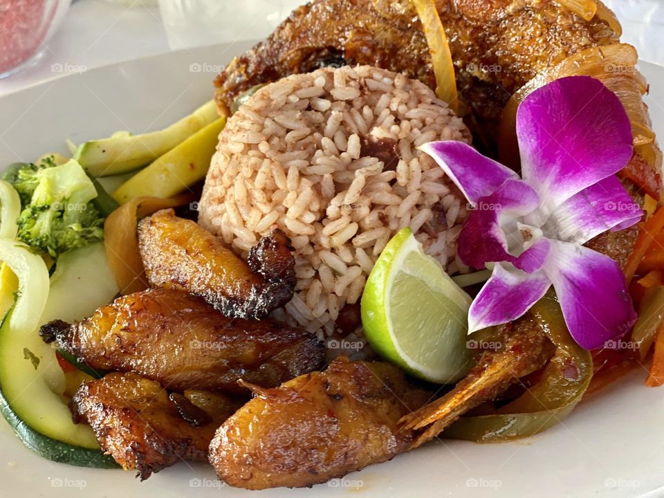 I had this beautifully presented and delicious meal at my birthday dinner, perfect portion size and mouth watering flavor!