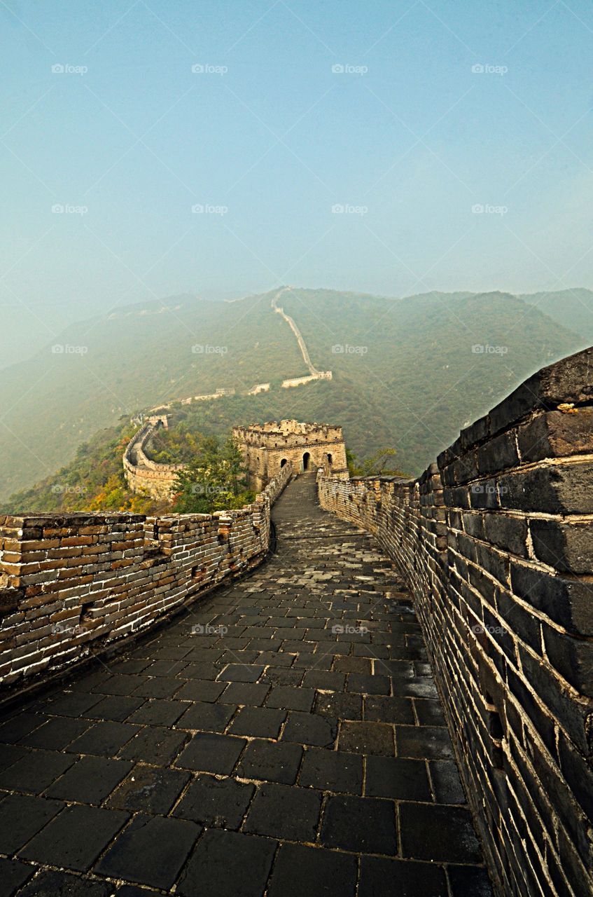 Great Wall of China, Mutianyu. 