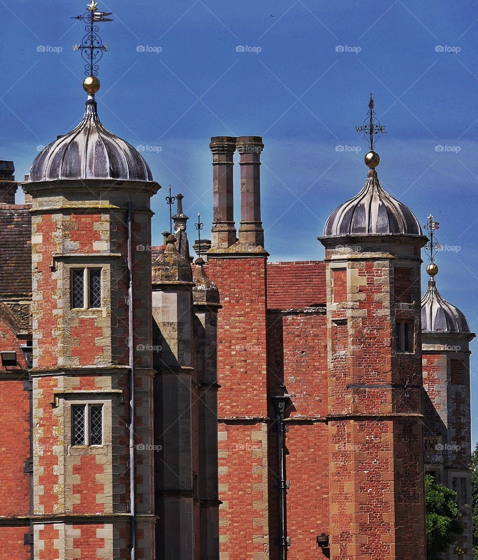 Stately home . English country house and stately home