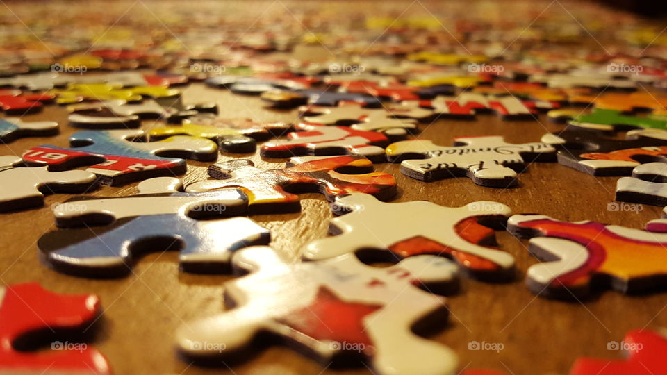 we were doing a puzzle and why not take a pic of it