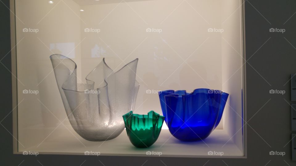 handcrafted Italian glass