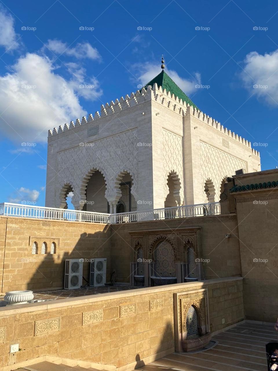 Kings' mausoleum in Rabat