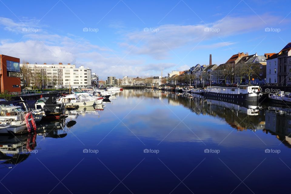 Portus Ganda in Ghent, Belgium 