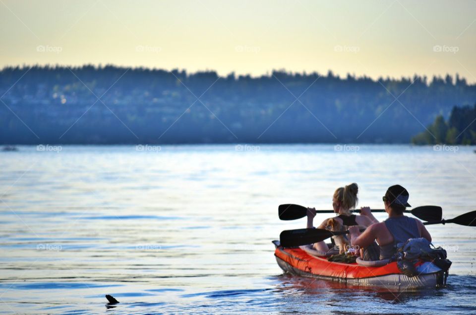 Crossing the Lake