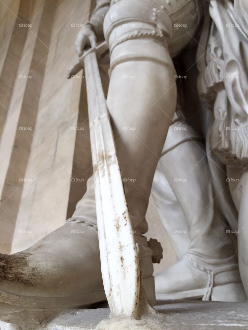 Sculpture detail, Versailles. Sculpture detail, Versailles, France