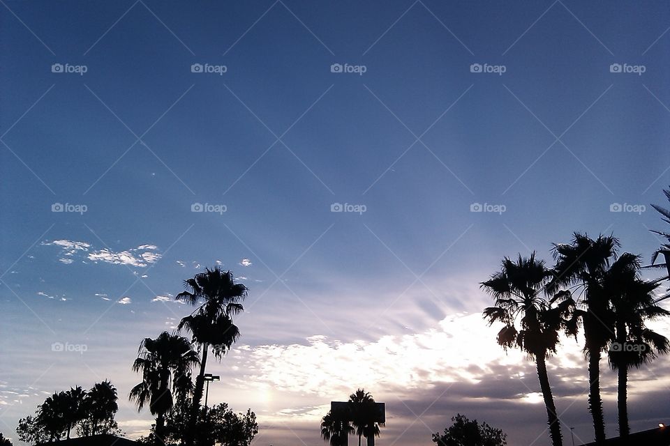 Sunrise from Spring Valley, CA