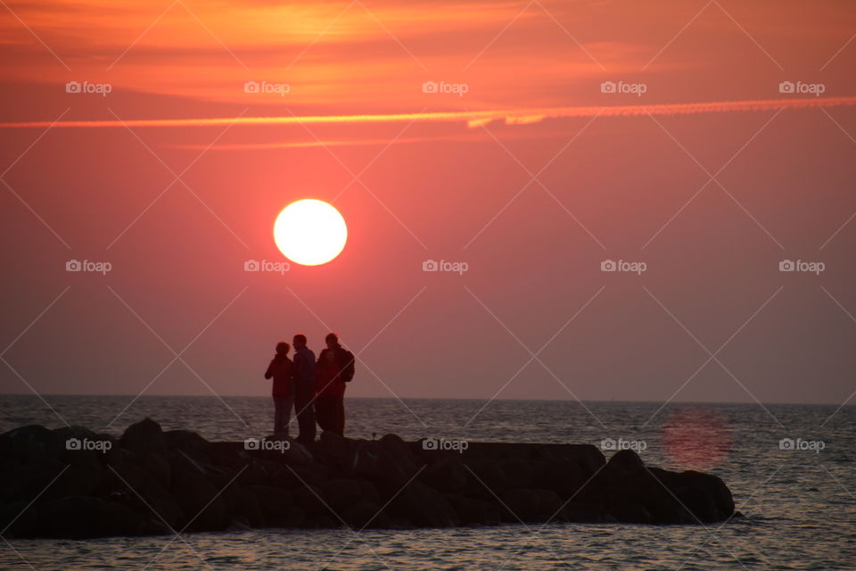 Sunset Skanör Sweden