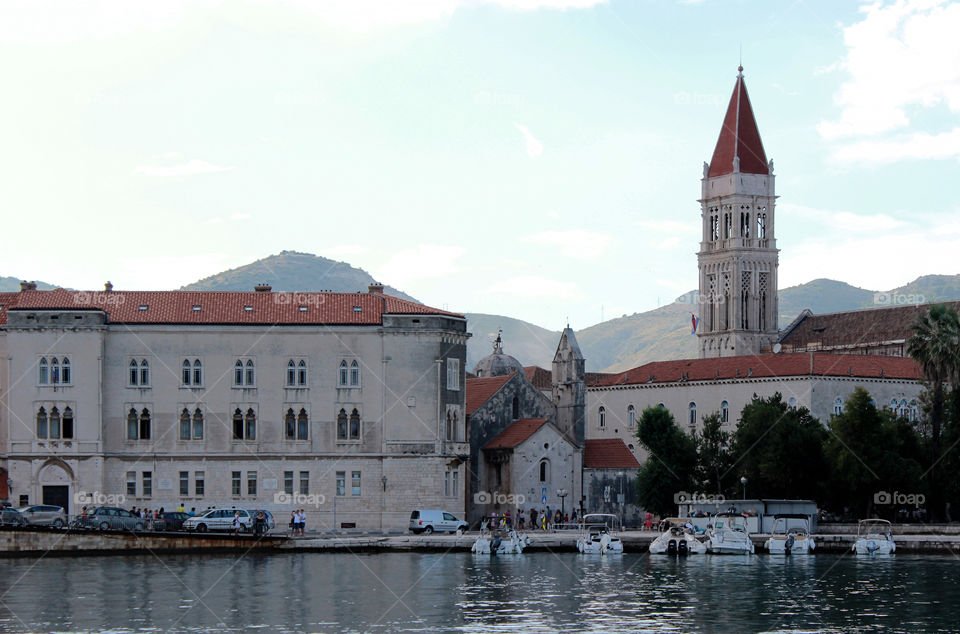 Trogir, Croatia - It is historic town and harbour. The historic city of Trogir is situated on a small island between the mainland and the island of Ciovo. Since 1997. the historic centre has been included in the UNESCO list.