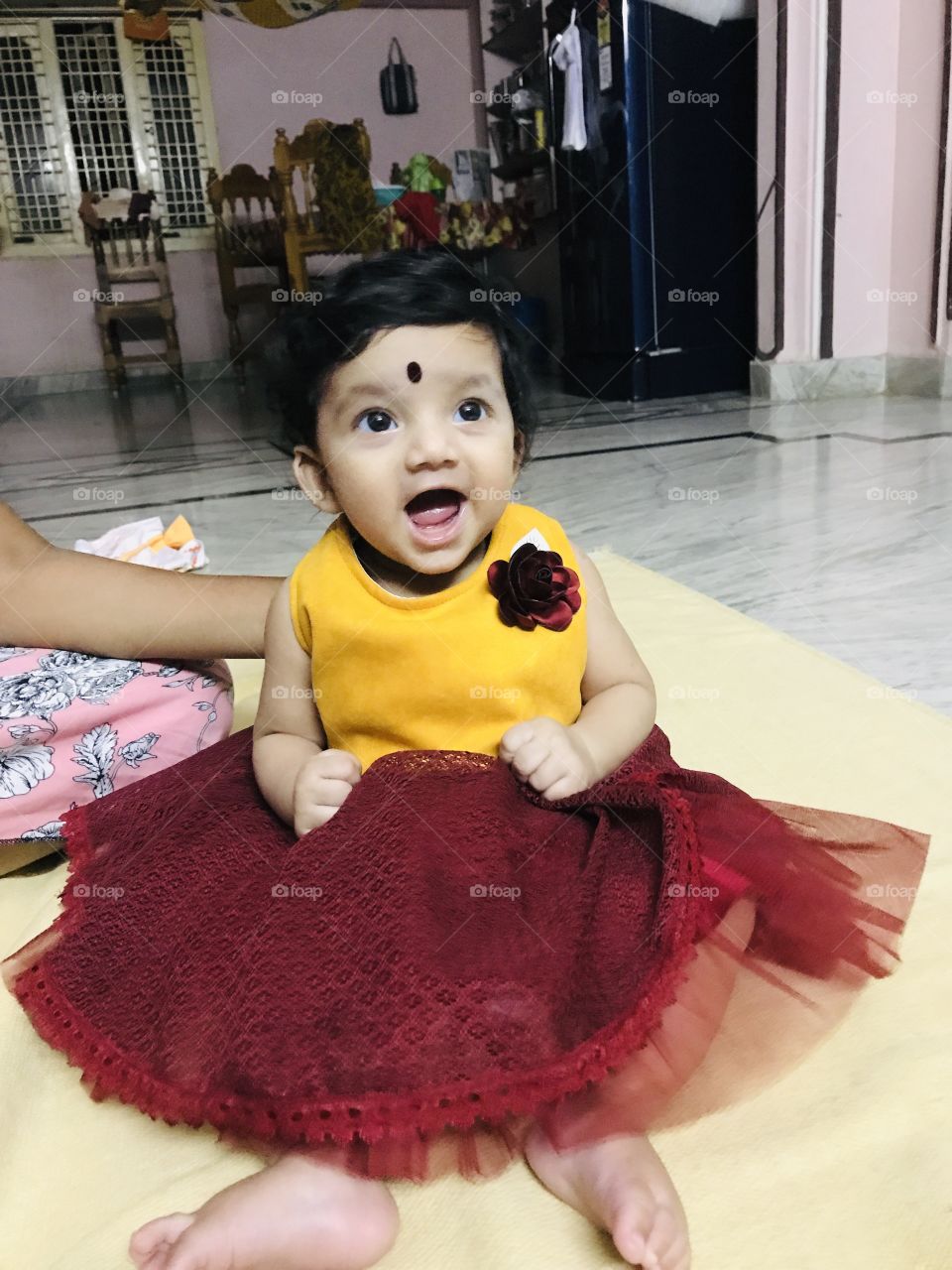 Indian cute baby girl 