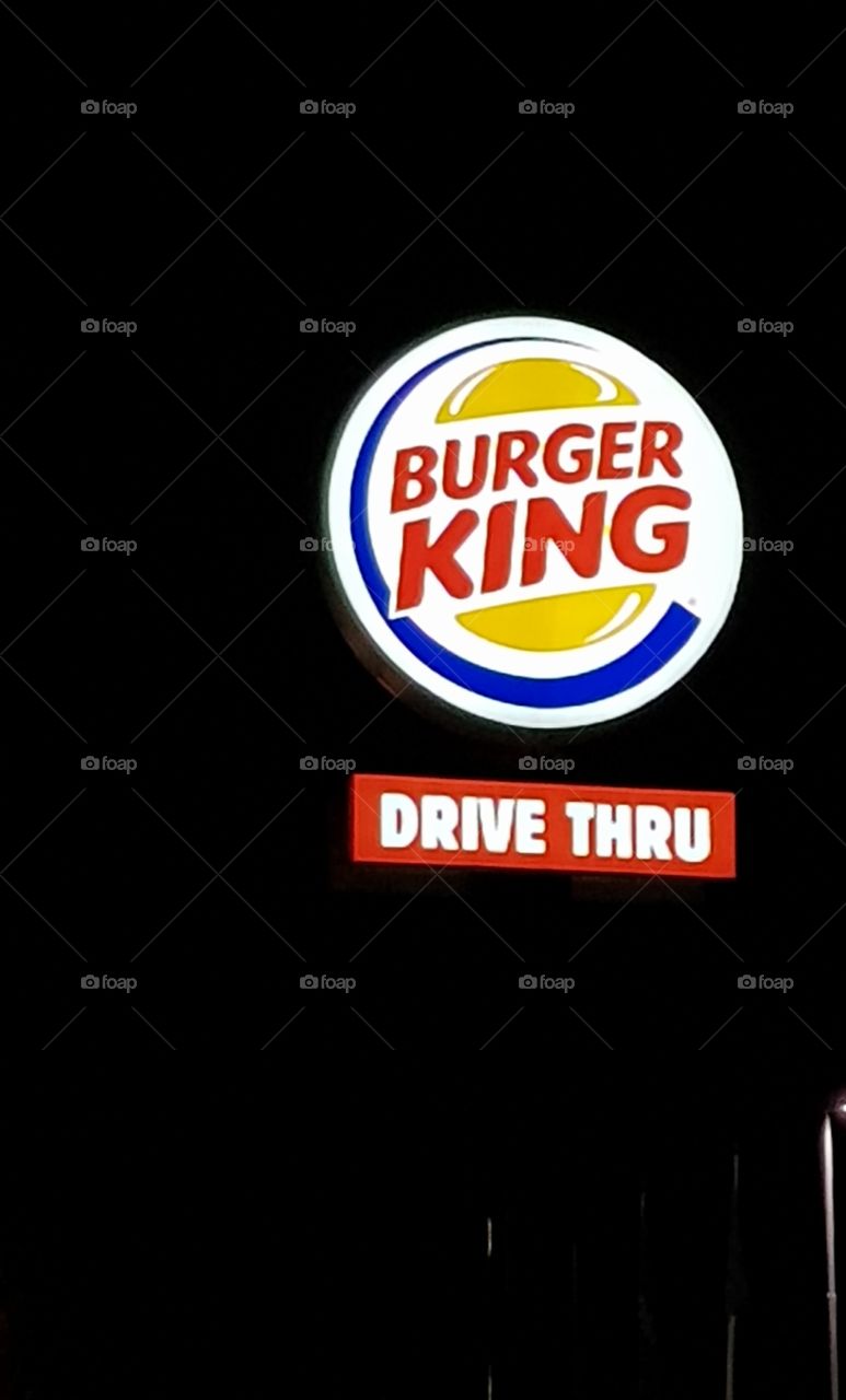 Burgerking sign
