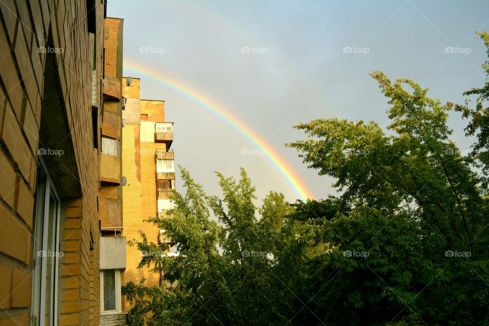 No Person, Rainbow, Outdoors, Sky, Landscape