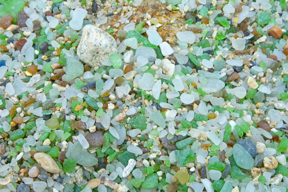 Glass chunks texture