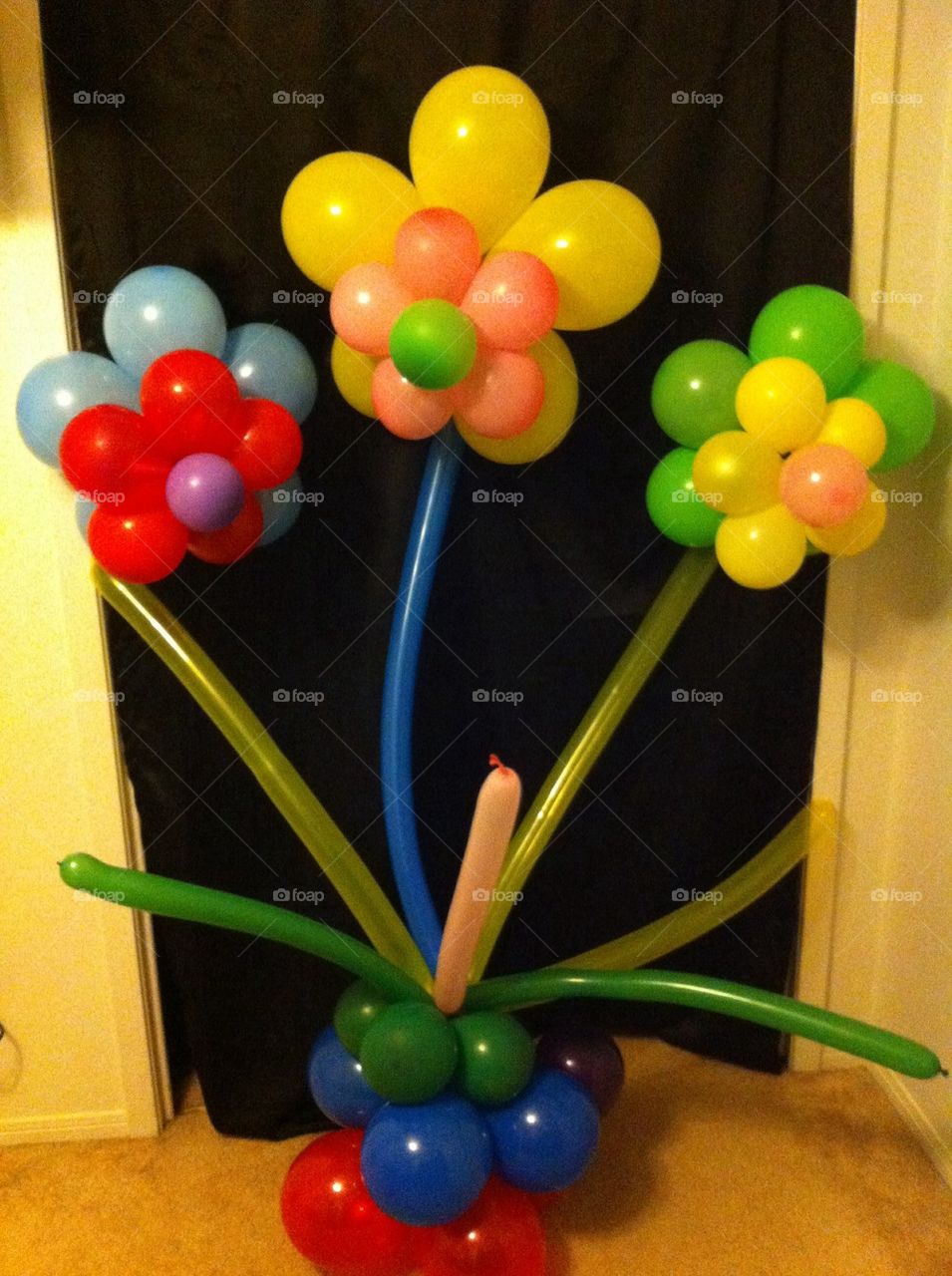 Flower balloons 