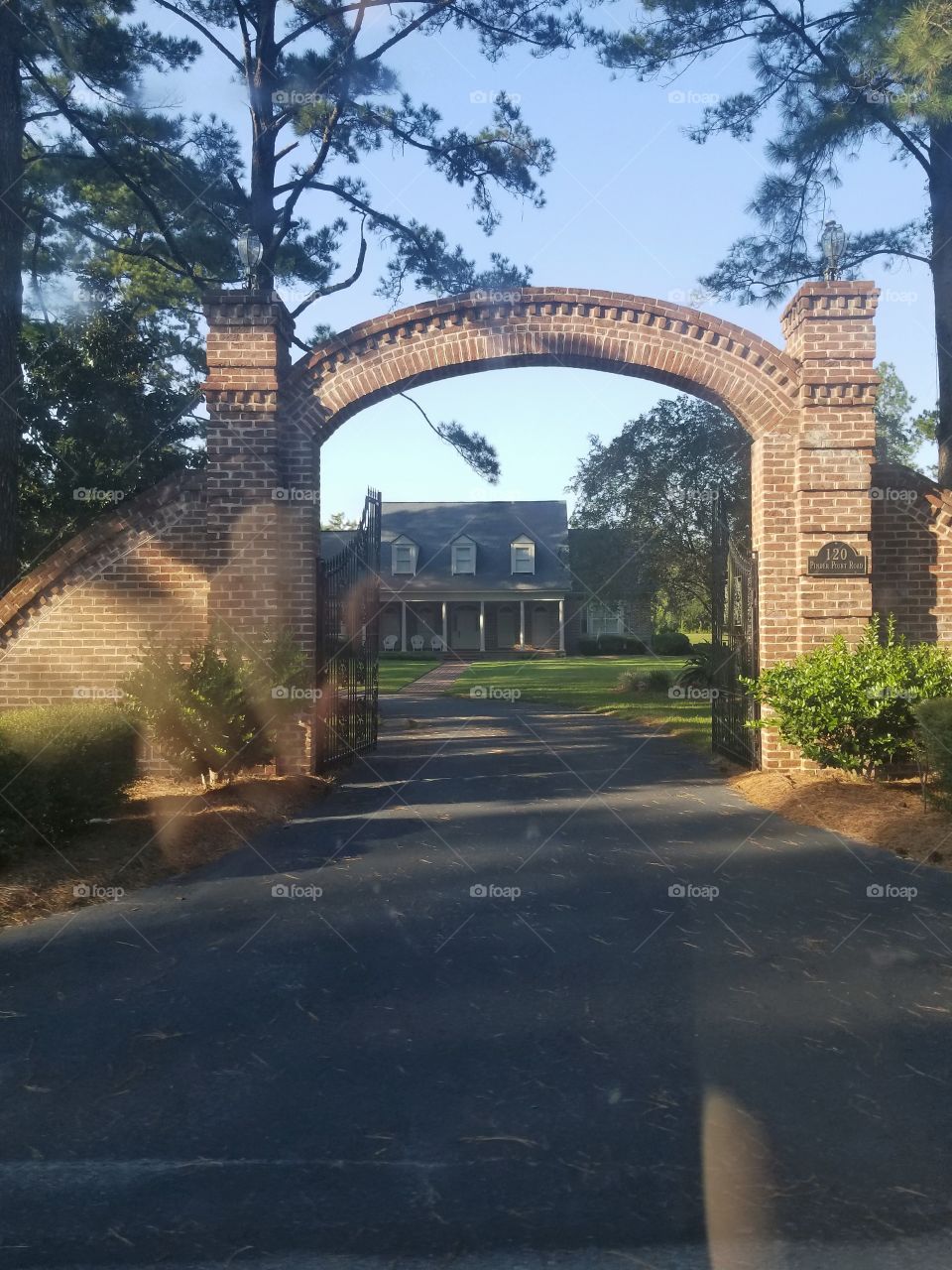 beautiful arched gate