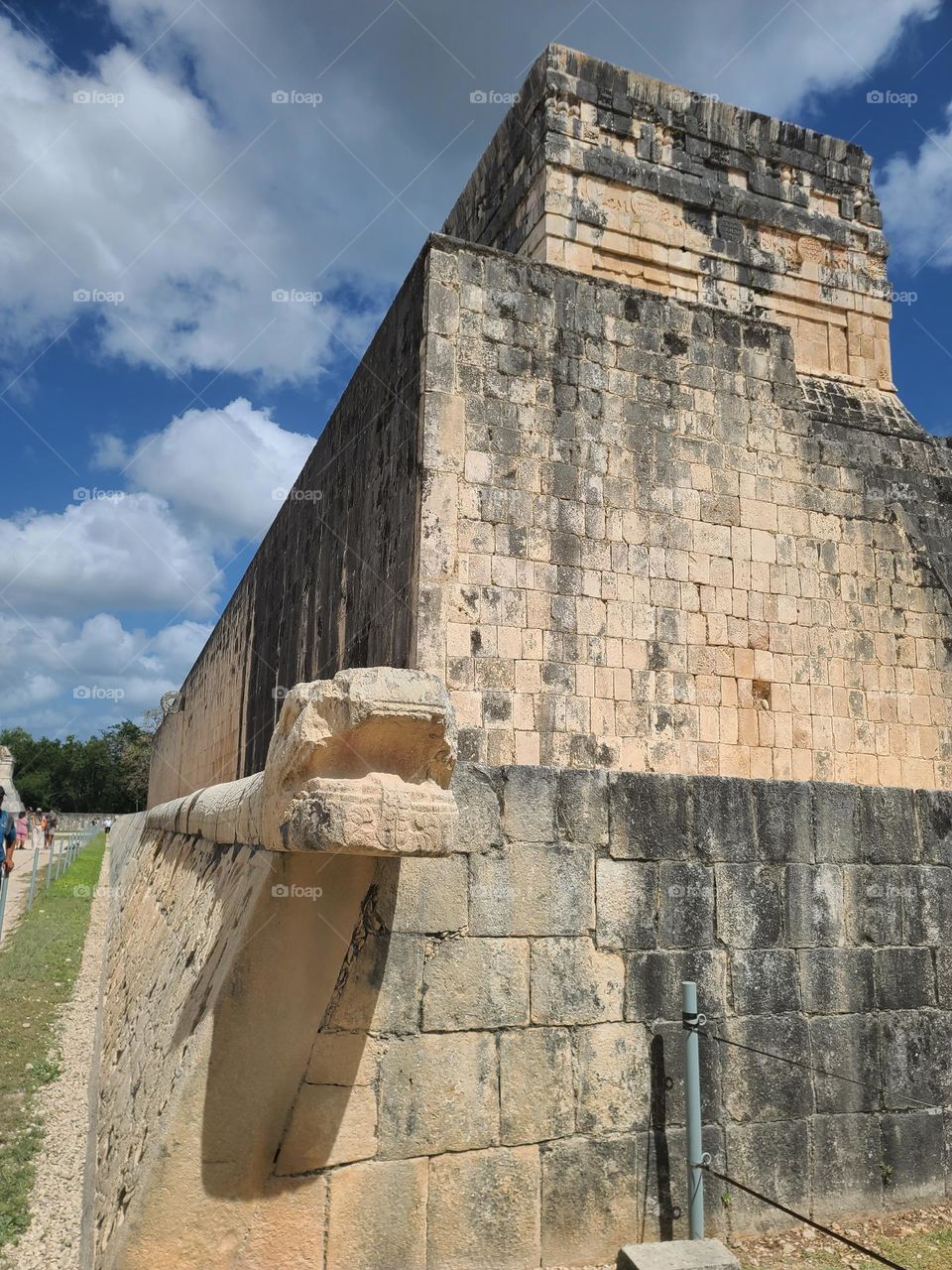 Part of the Chichén Itzá Park in Mexico