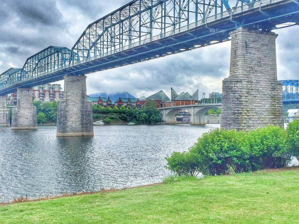 Market Street Bridge in Chattanooga, TN