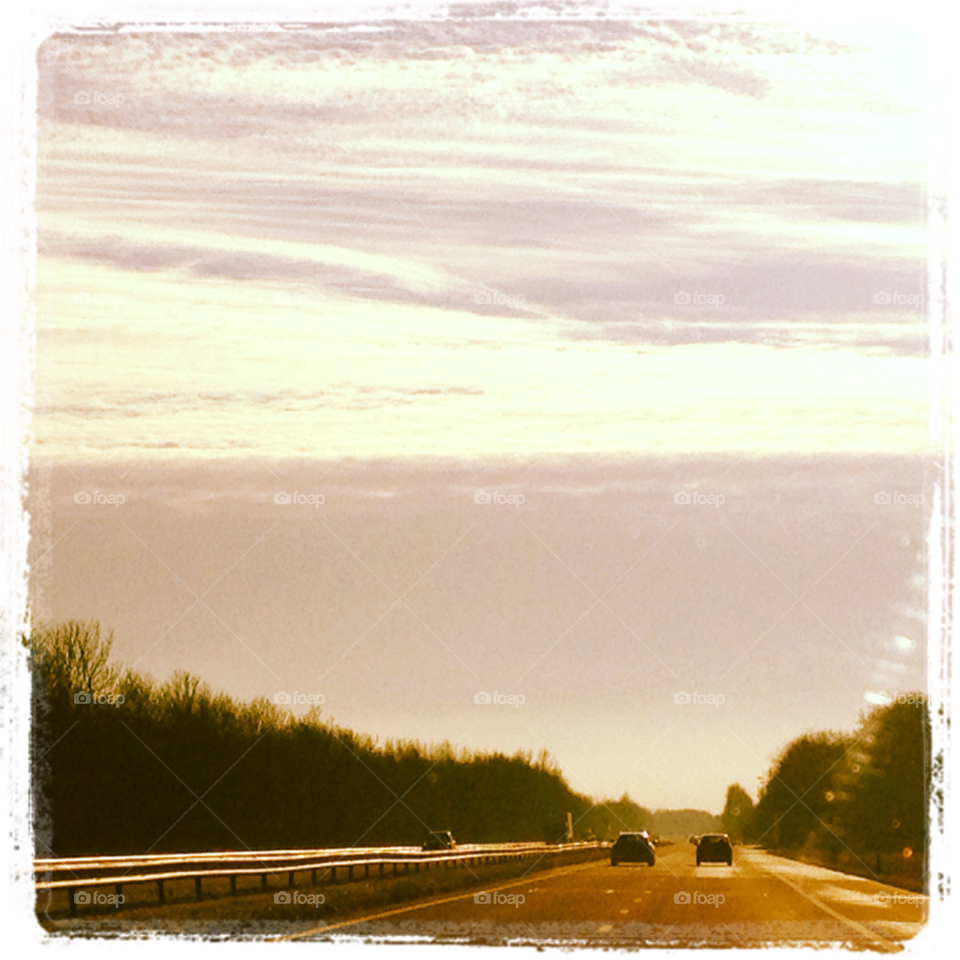 sky highway a7 noord holland by Nietje70