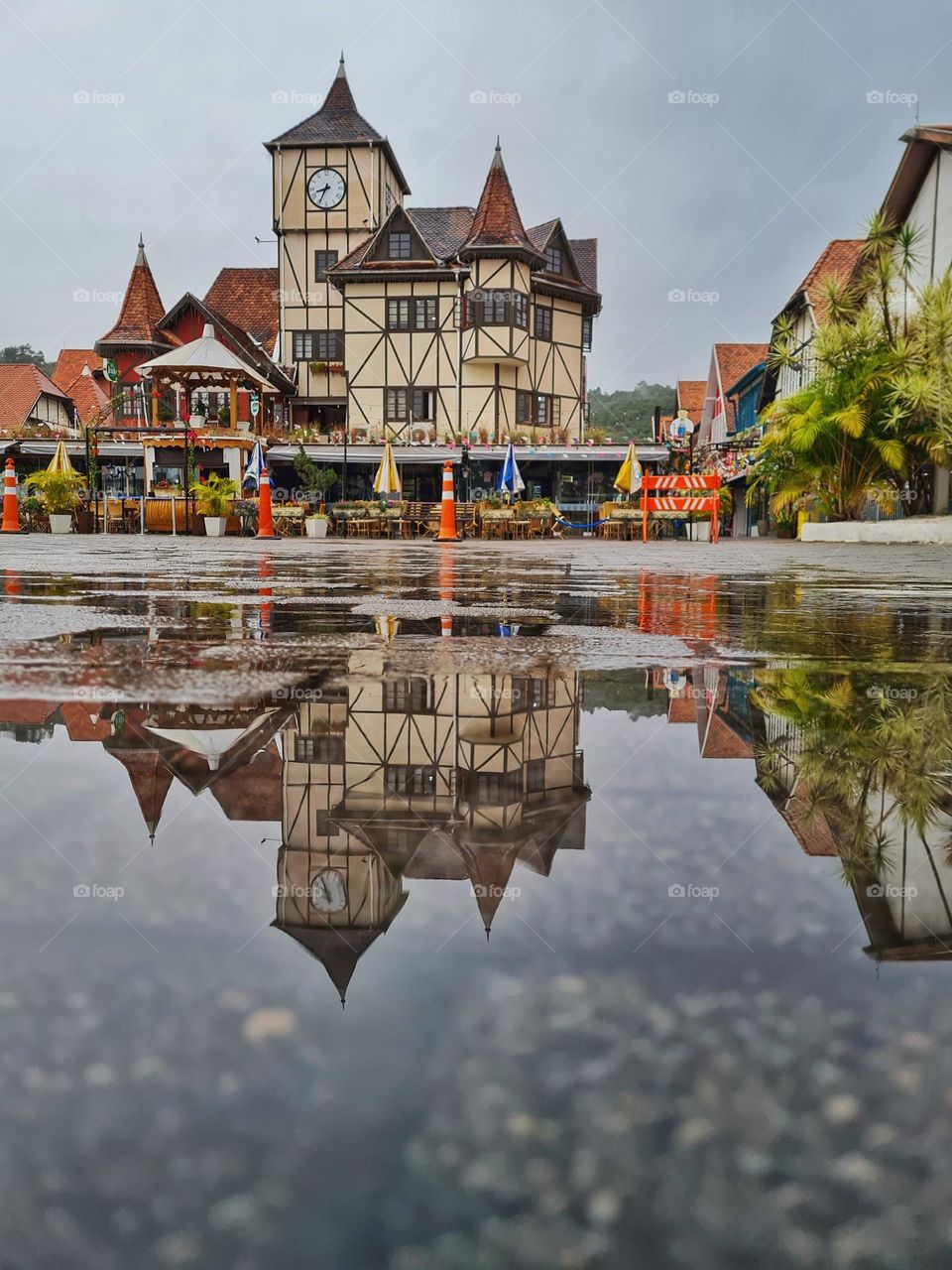 Downtown reflections