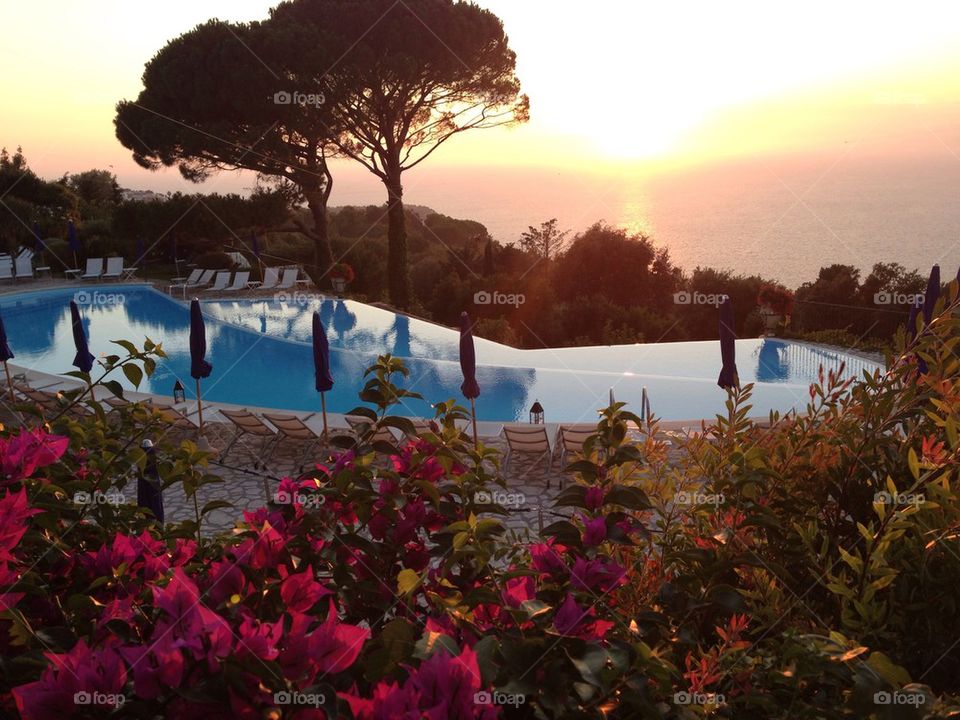 Capri Sunset, italy