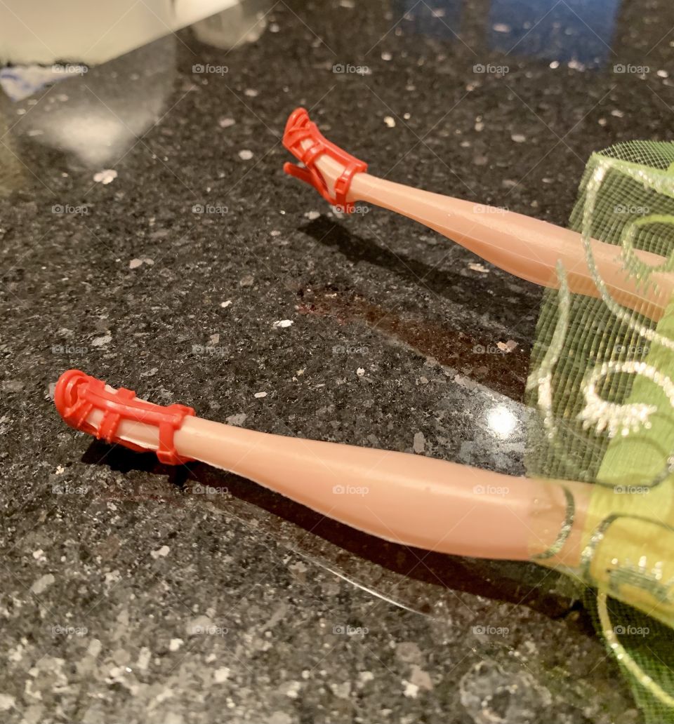 Even Barbie has an off day