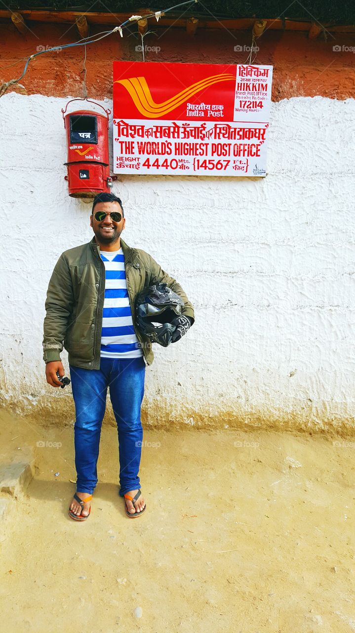 the world's highest post office