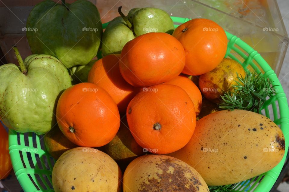 Orange mango
