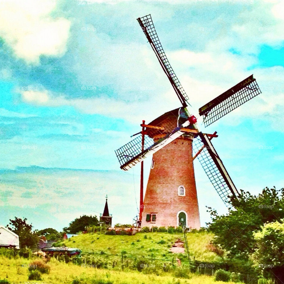 Old windmill