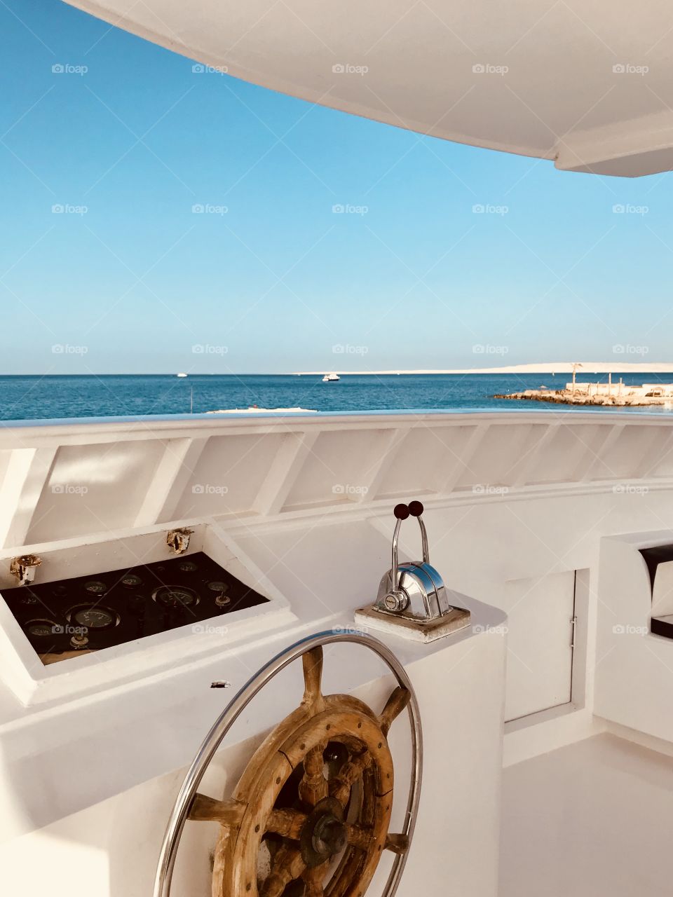 A boat trip in the Red Sea 