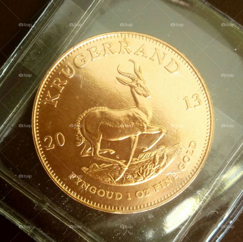 Krüger Rand Goldmünze