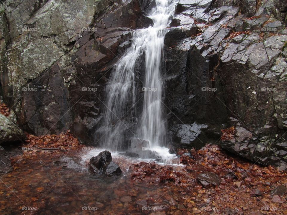 Water, Waterfall, No Person, Stream, Fall