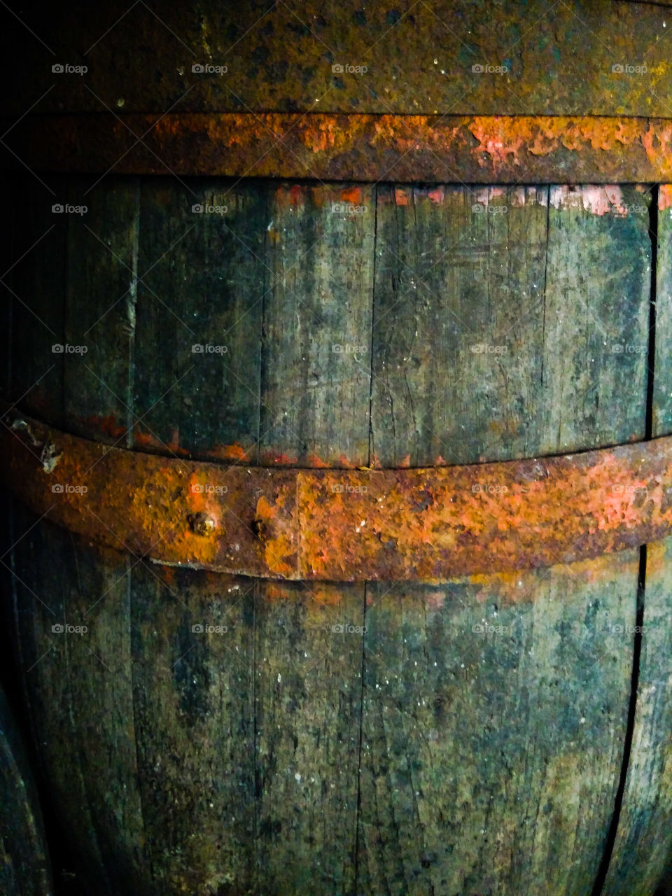Rusty barrel