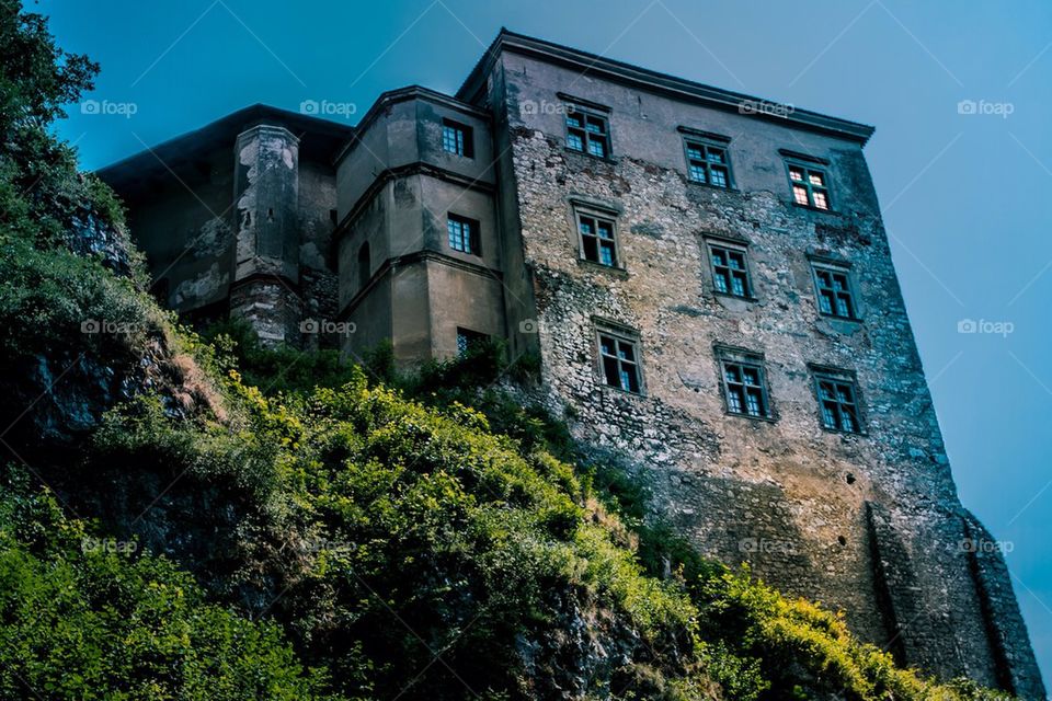 Castle at evening