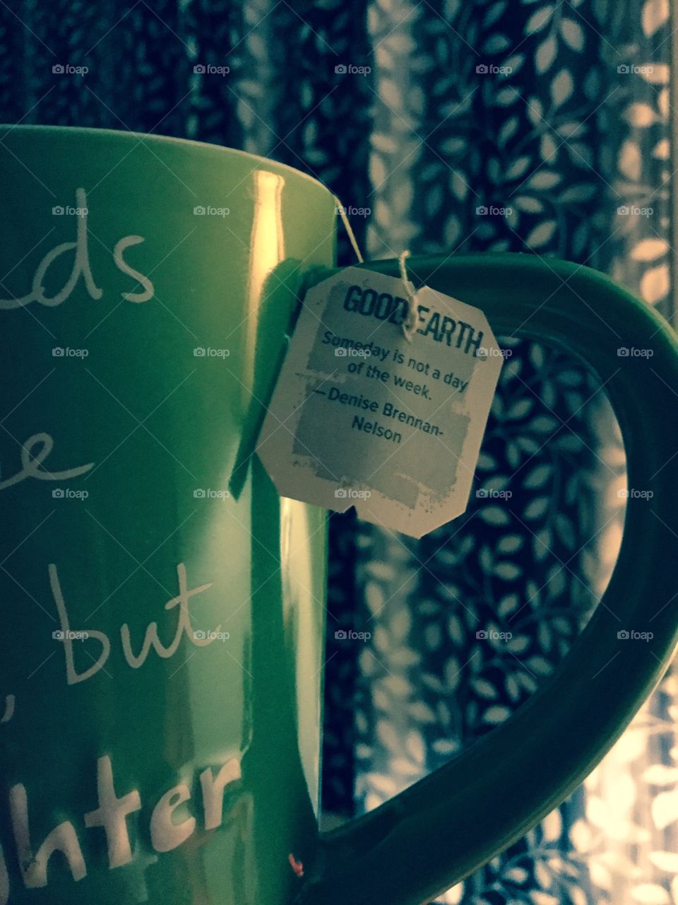 Tea with the message. #Goodearth
