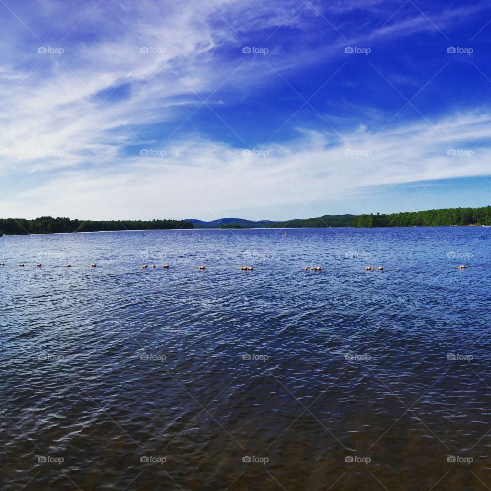 Maine Lake. Photo of a beautiful lake in Maine. 
