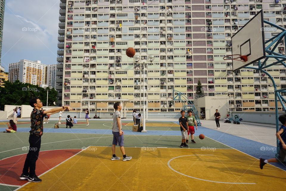 Play basketball 💪