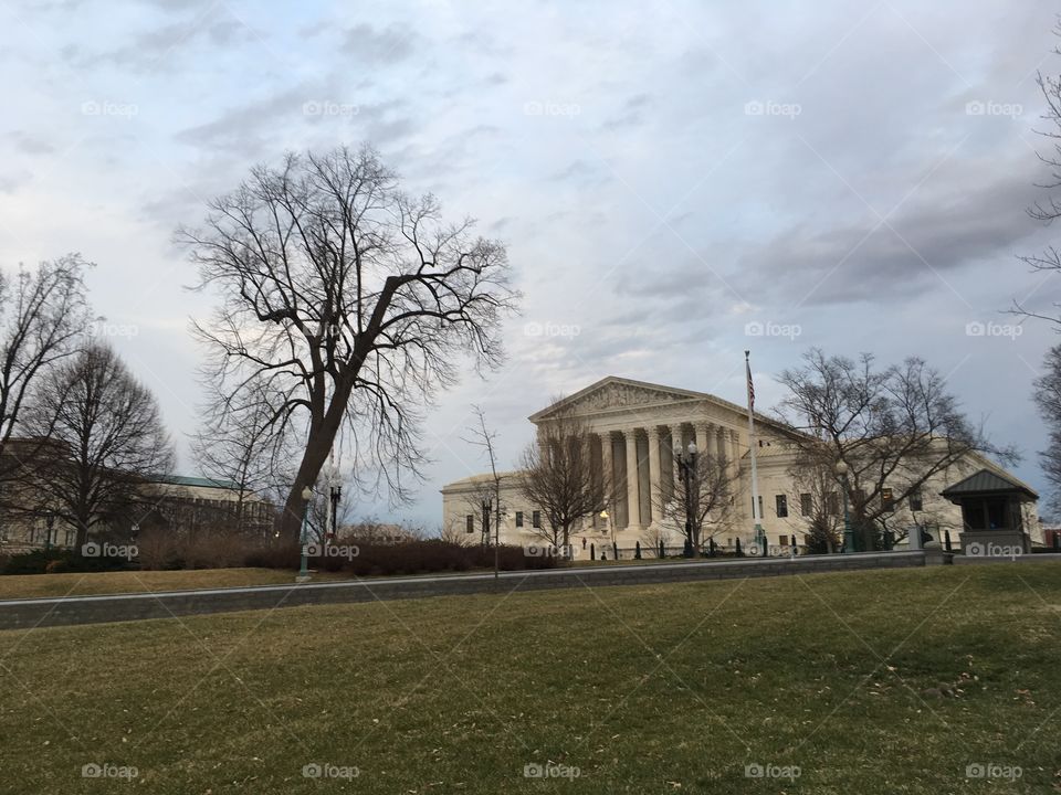 The US Supreme Court Washington DC
