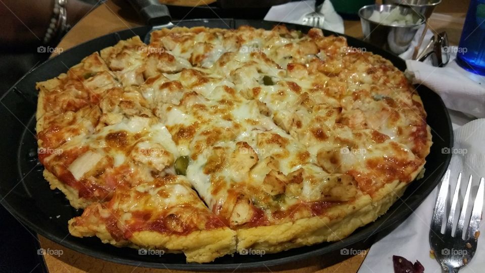 Excellent pizza