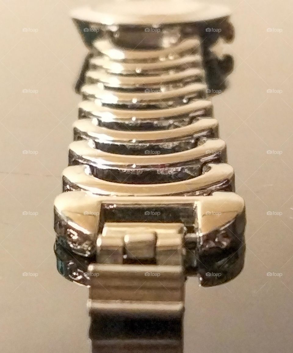 "multiverse" silver watch band