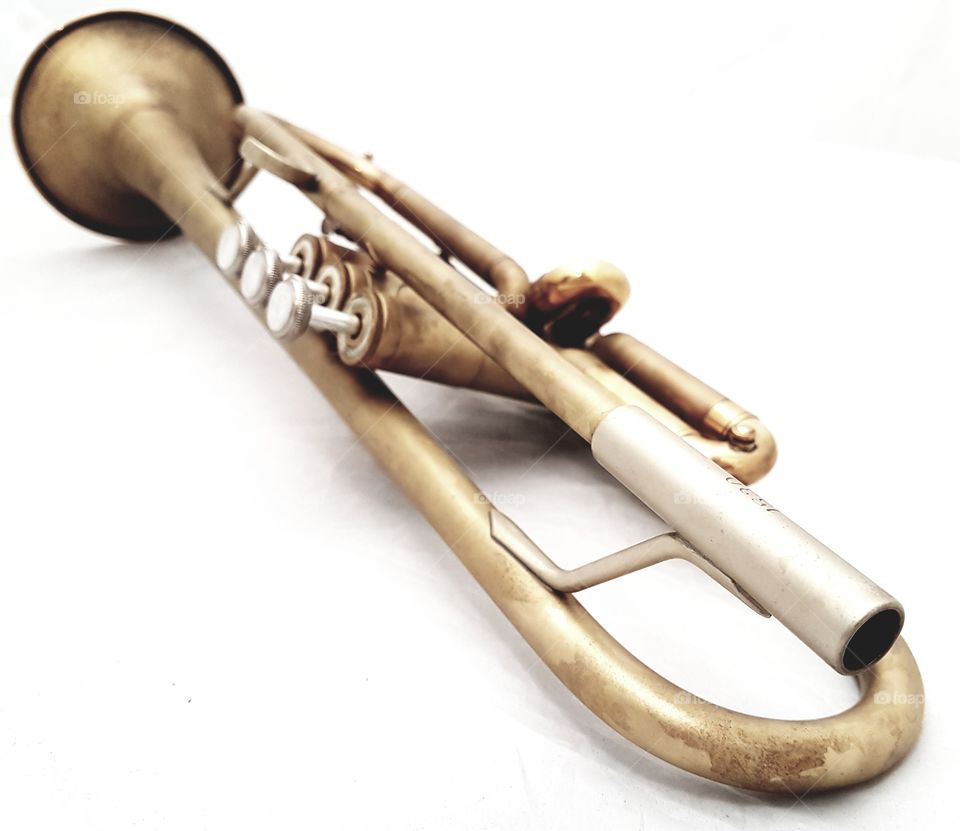 Vintage trumpet