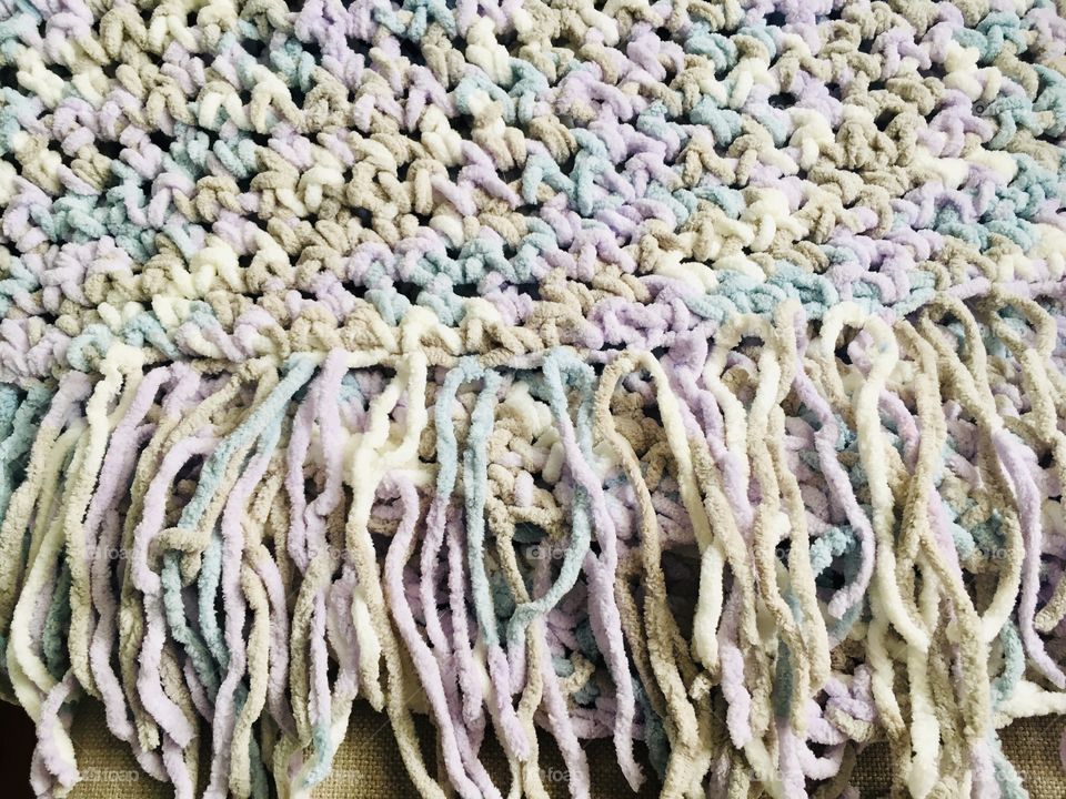 Handmade blanket for Christmas 🎄