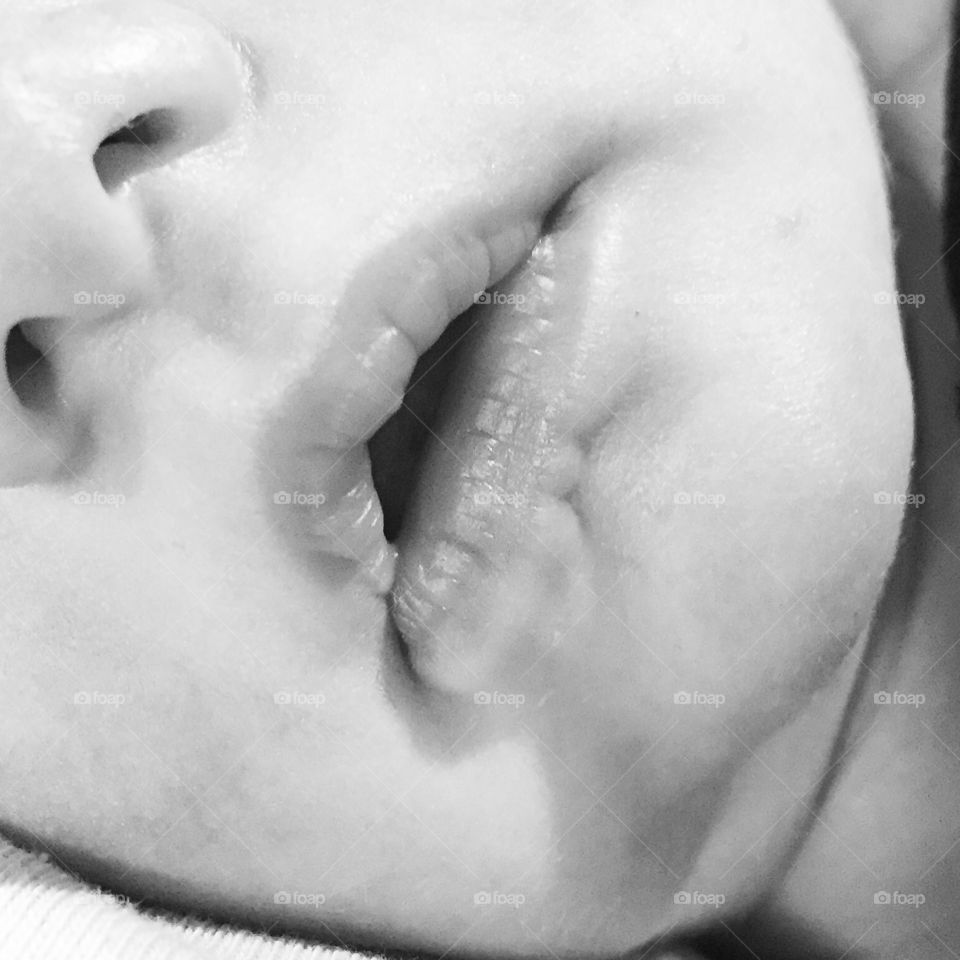 Newborn lips