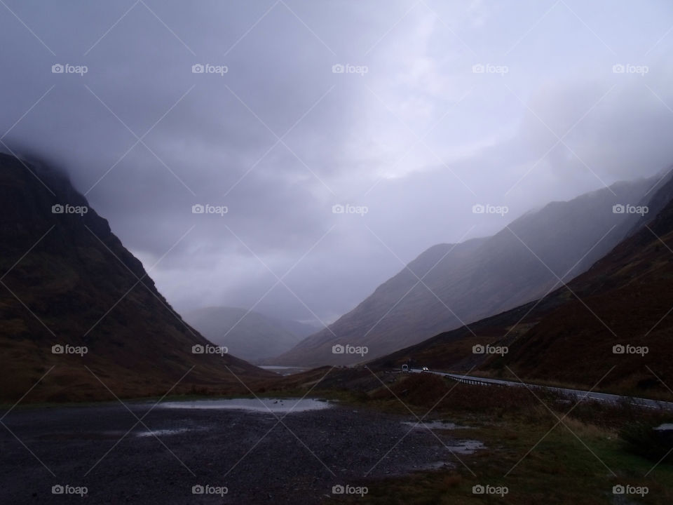 landscape scotland valley glencoe by pmr691111