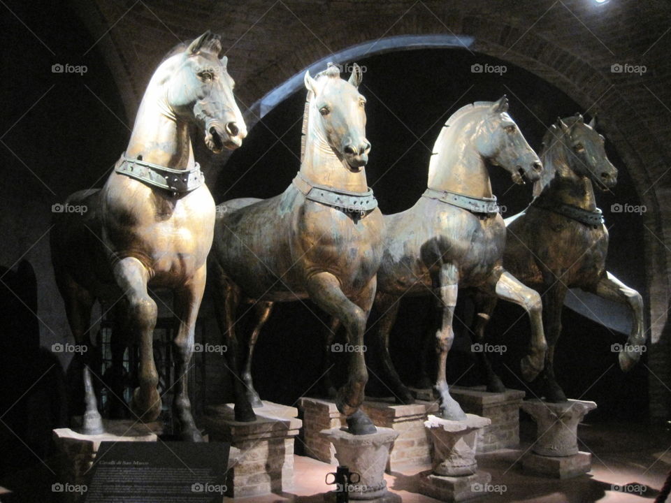 Ancient artifacts on all fours