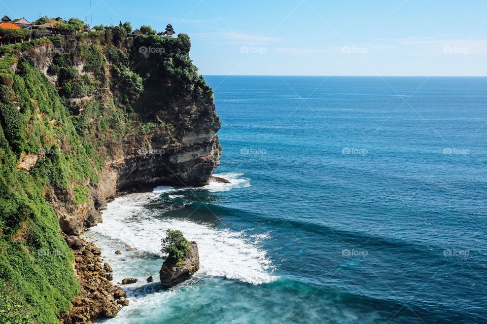 Bali coast