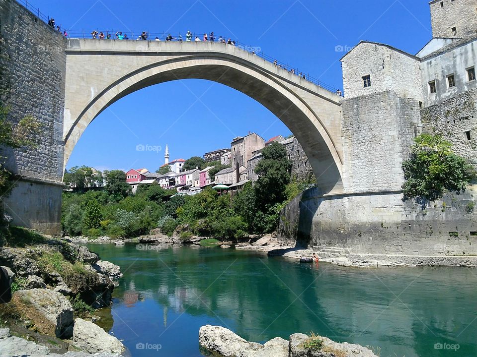 Mostar's bridge, Bosnia and Herzegovina