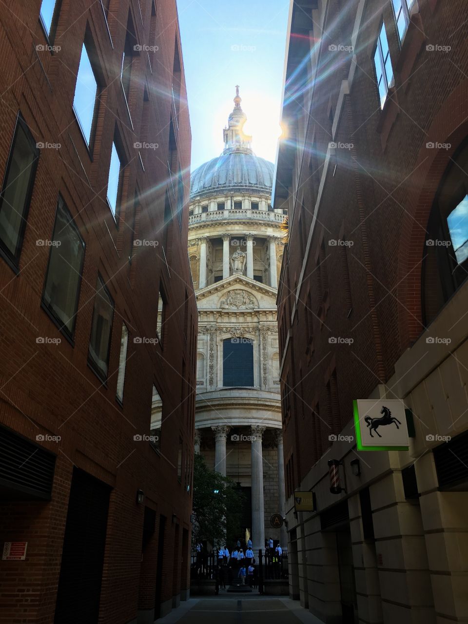 St. Paul Cathedral shining 
