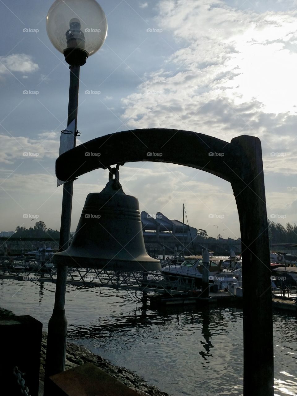 Ring the bell. old bell,  once useful