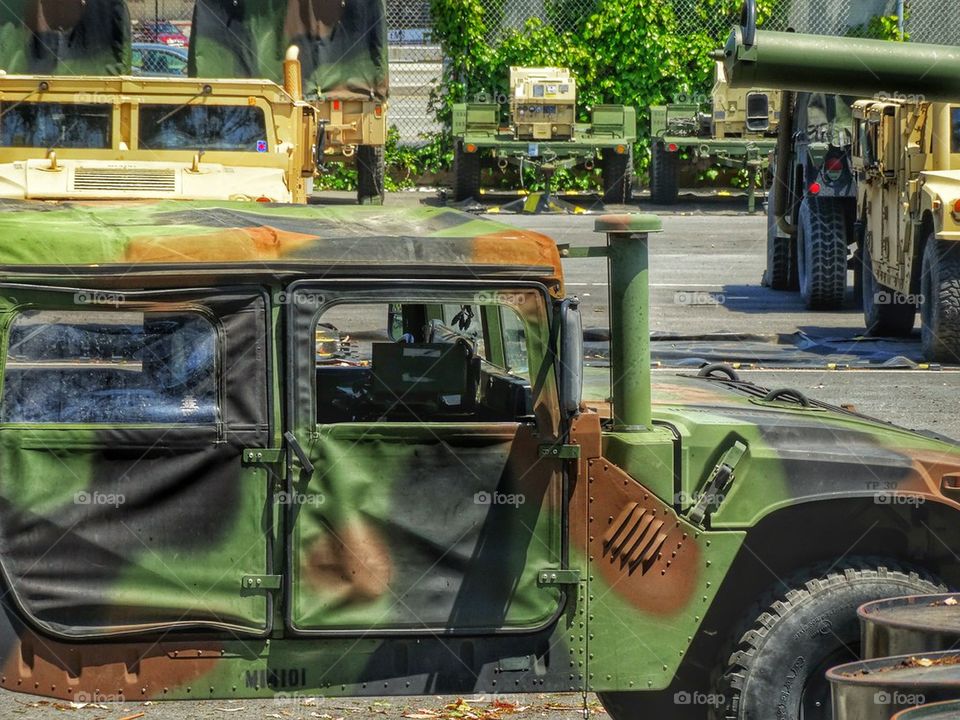 United States military Humvee