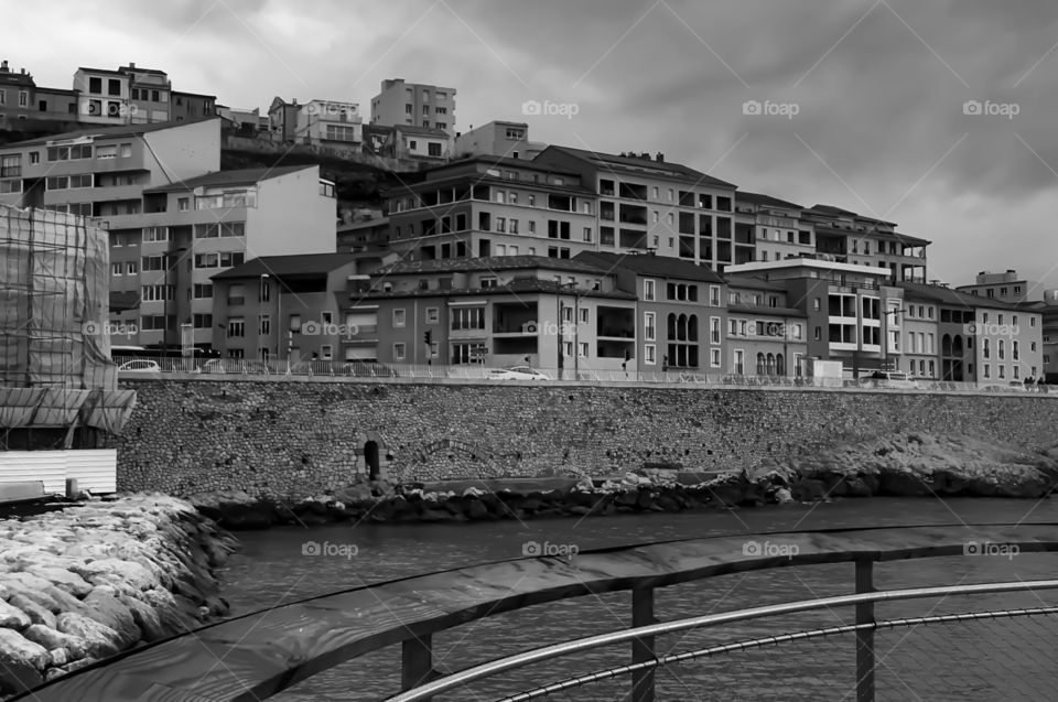Marseille en noir et blanc 
