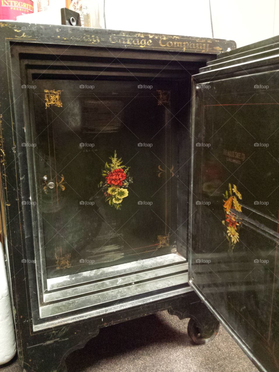 Safer than the safes of today, it was built probably in the 1950's